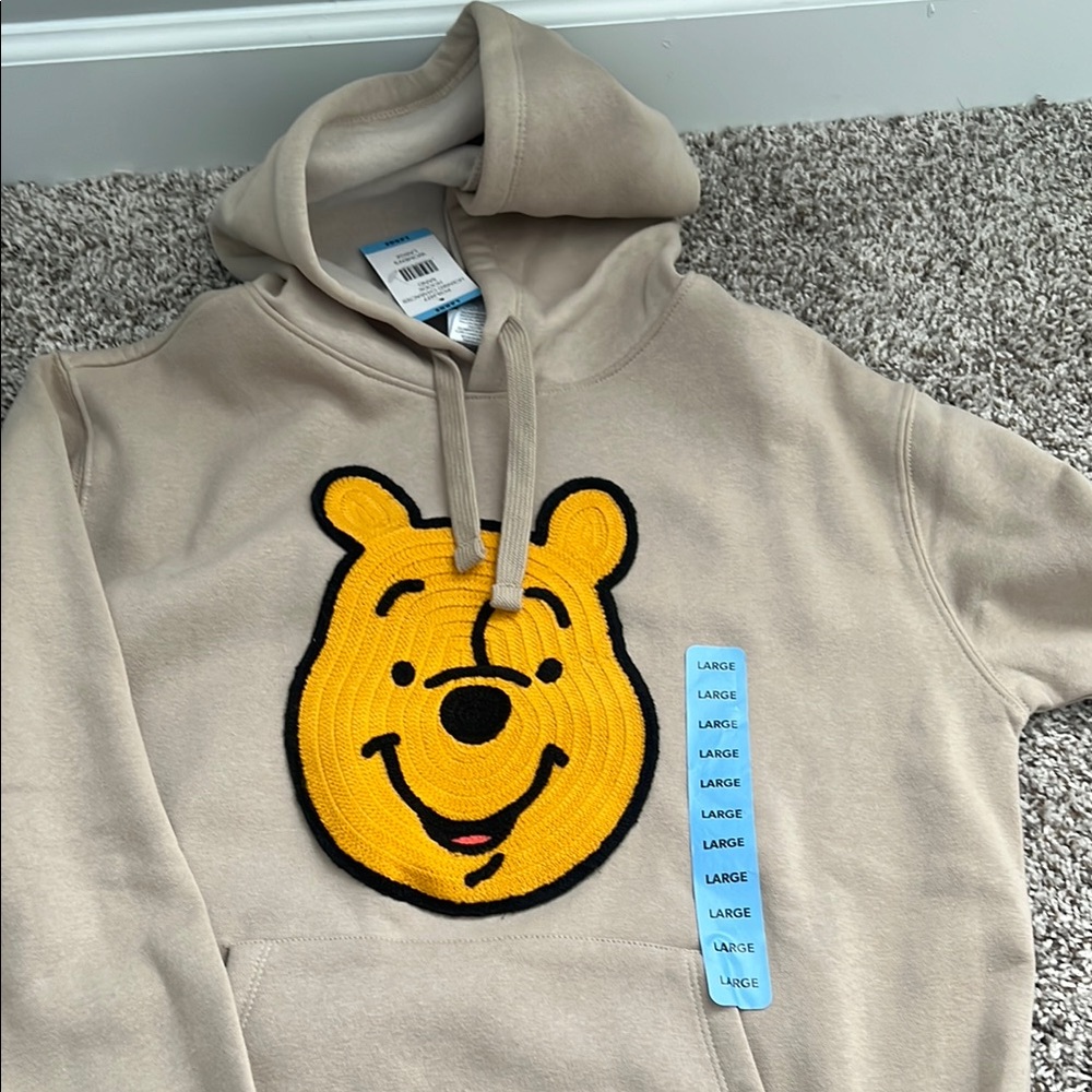 Disney Winnie the Pooh Beige Hoodie